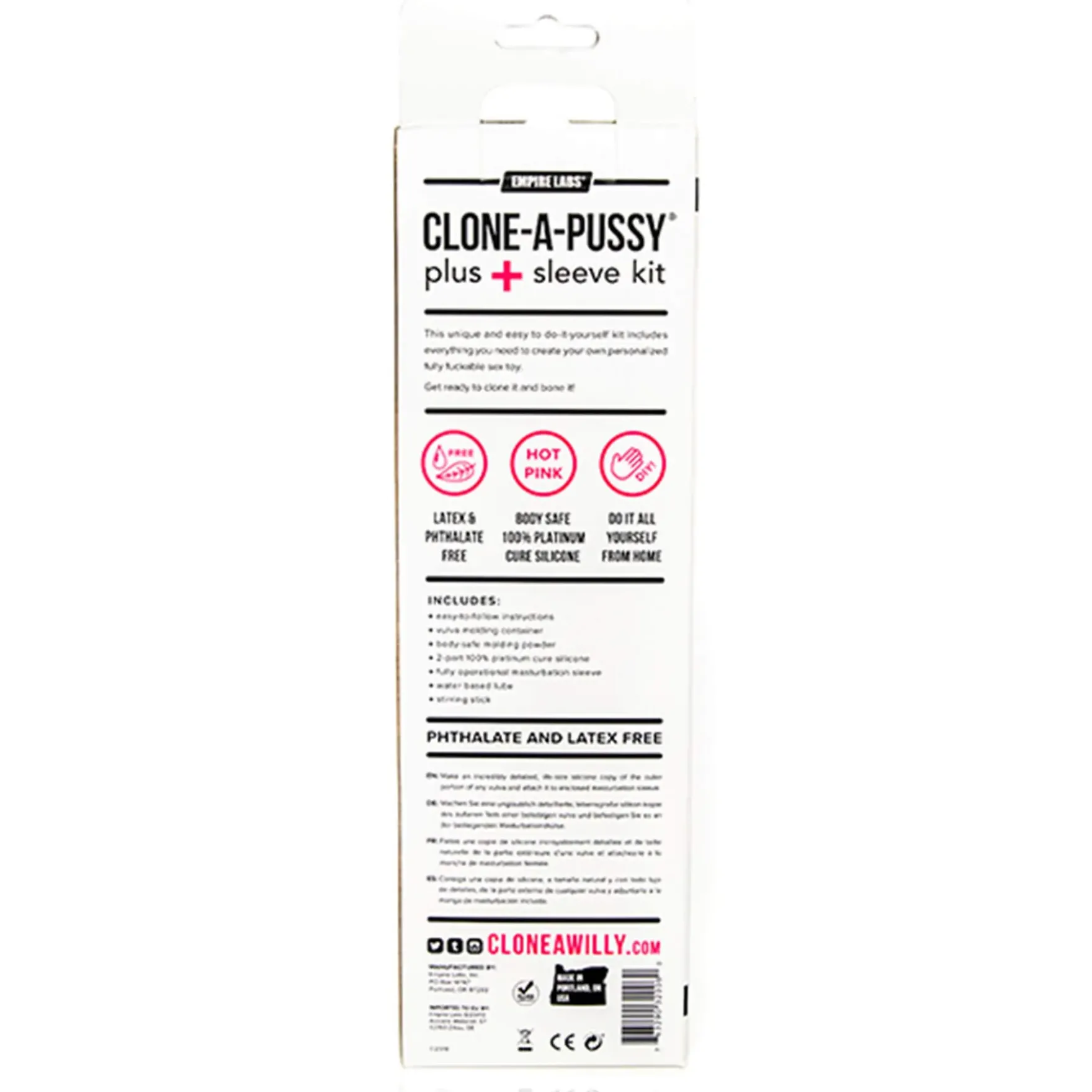 Clone A Pussy - Plus Sleeve Kit