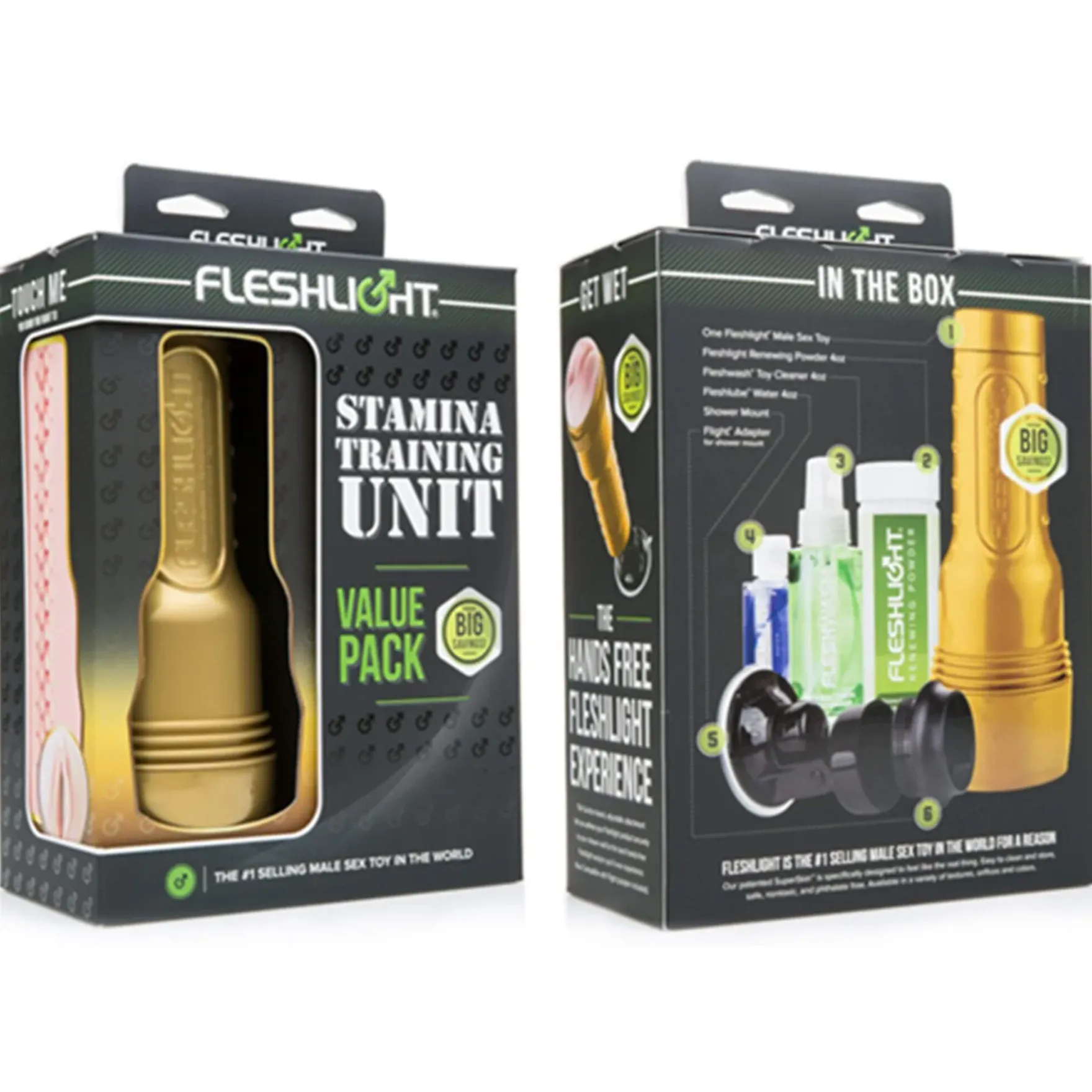 Fleshlight - Stamina Training Unit STU Value Pack