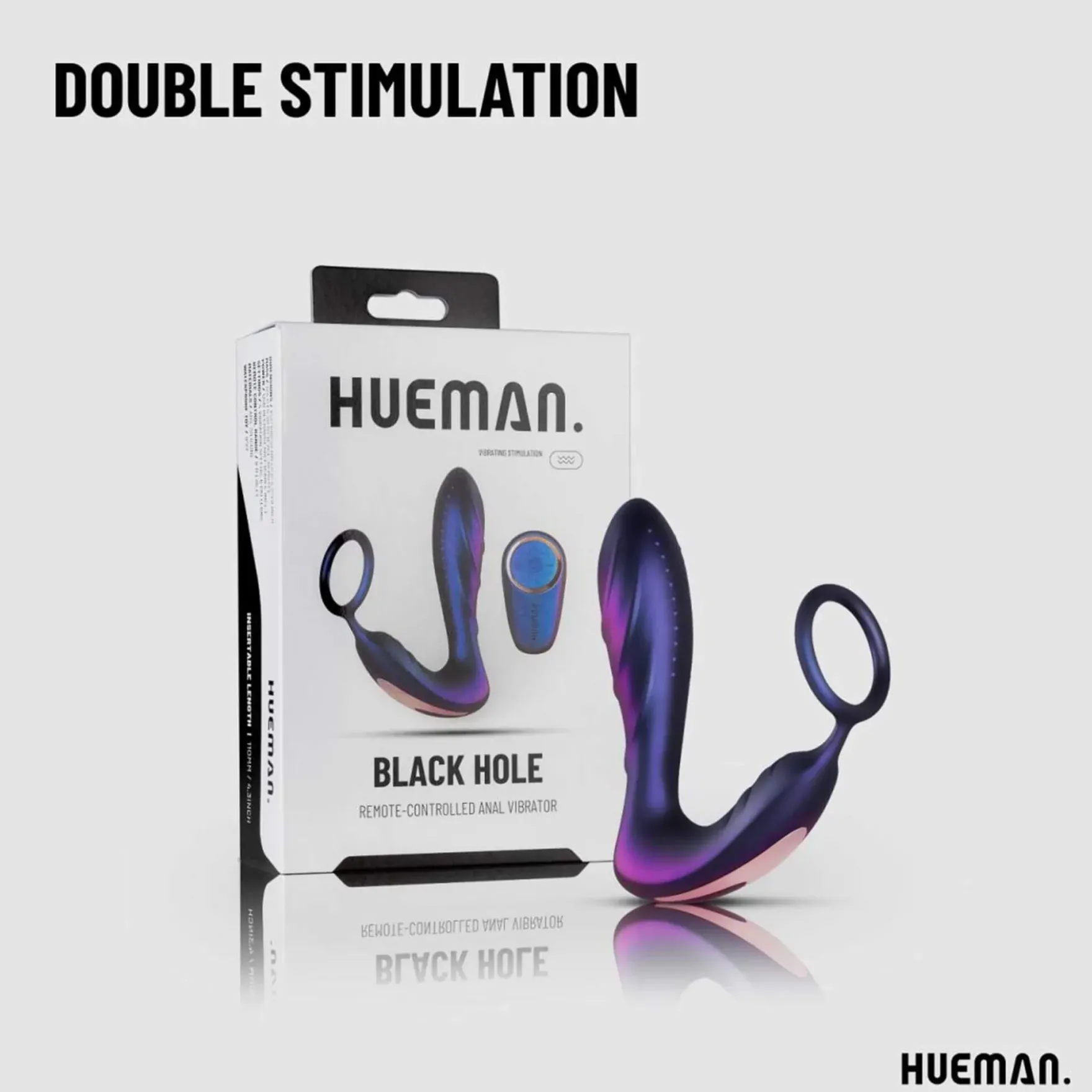 Hueman - Black Hole Anaalivibraattori penisrenkaalla