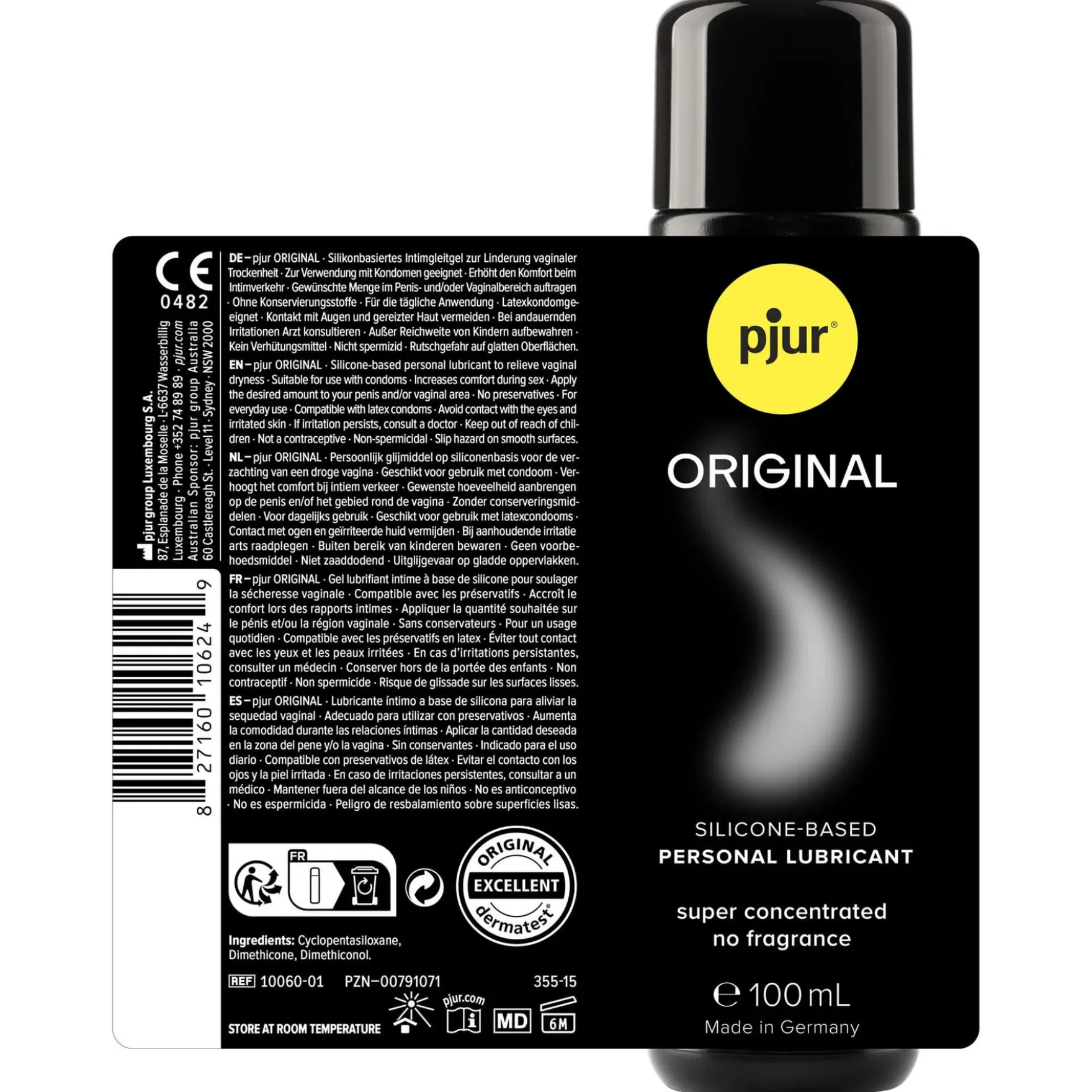 Pjur Original Monikäyttöliukkari 500 ml