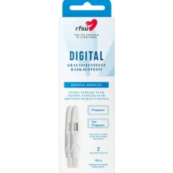 RFSU Digital -digitaalinen raskaustesti 2 kpl