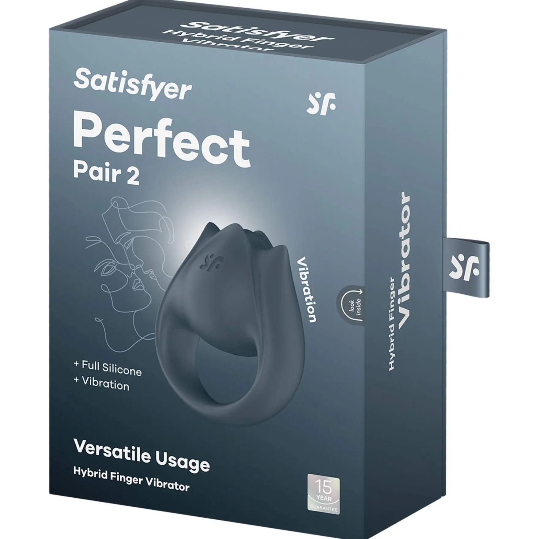 Satisfyer Perfect Pair 2 penisrengas ja sormivibraattori